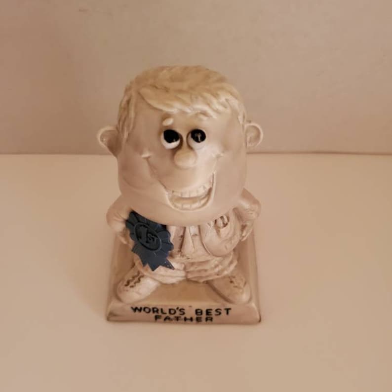 Vintage Russ Berrie & CO. Inc World's Best Father Etsy Vintage Russ Berrie & CO. Inc World's Best Father Etsy