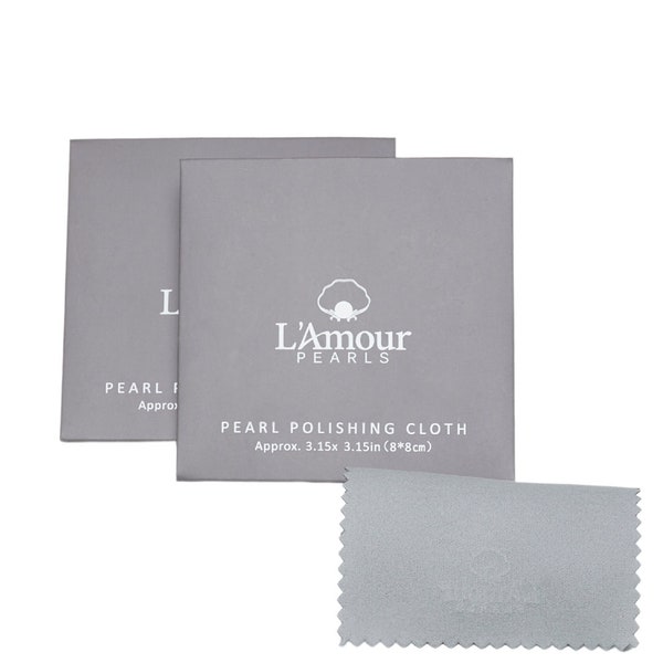BUNDLE DISCOUNT - 3 PACK Best Seller Pearl polishing cloth, Pearl Jewelry care, Jewelry cloth, Jewelry cleaning cloth