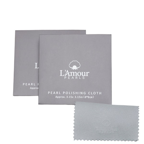 Pearl polishing cloth, Best Seller Jewelry cloth, pearl cleaning cloth, pearl care, clean cloth for pearls