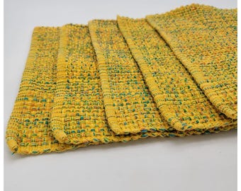 Woven Multicolor Yellow Placemats By Pier Imports