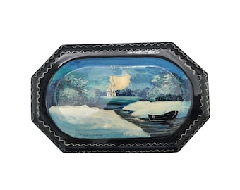 Handpainted Russian Lacquer Box