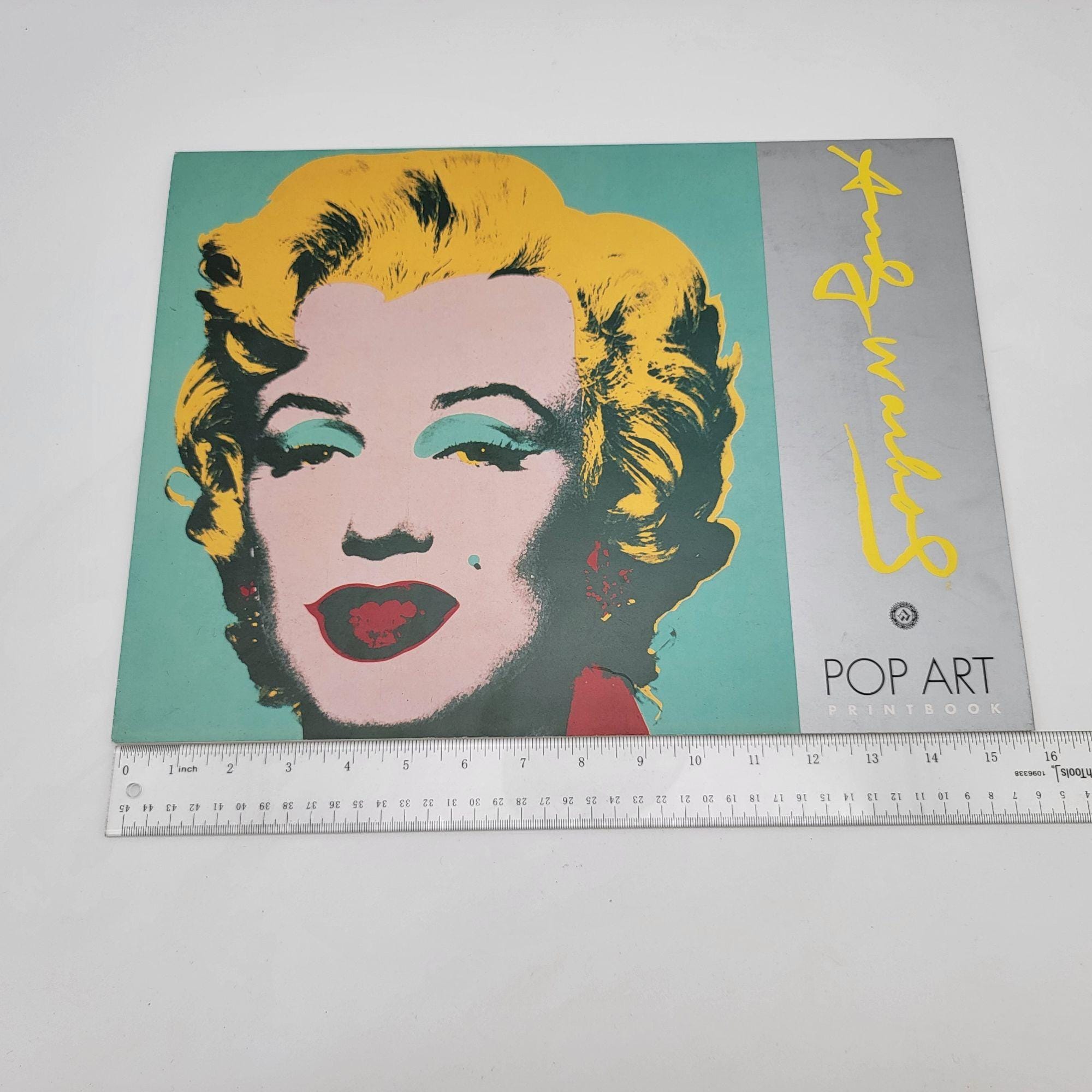 Andy Warhol Pop Art Printbook - Etsy