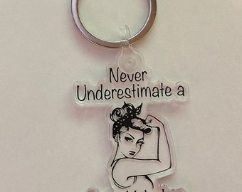 Social Work keychain, social worker, keychain