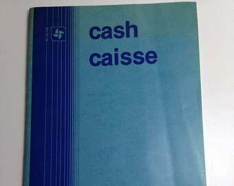 Vintage ledger book, columnar book, ledger paper, cash book, accounting book, ledger book, account book, expense book, column book, ephemera