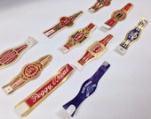 Vintage cigar labels - cigar bands - mixed media - ephemera - junk journaling - Peggy O 39 Neal - Blue Ribbon - Blue Seal - collage