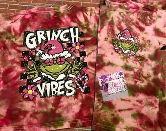 Camisa teñida para adultos Mean One Vibes