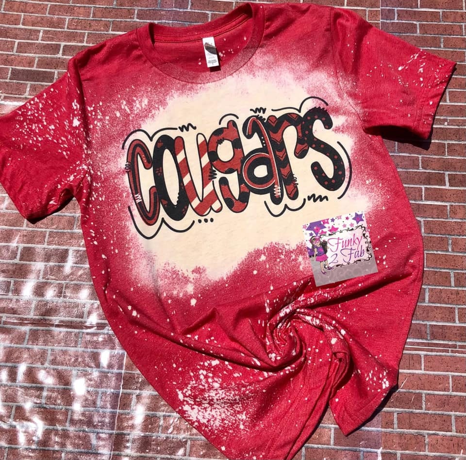 Youth Team Spirit Sublimated, and Bleached, Shirts