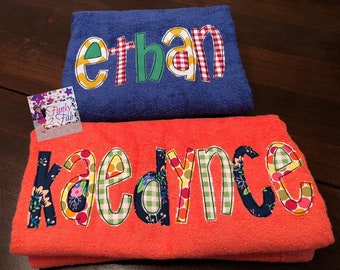 Toallas de baño personalizadas personalizadas