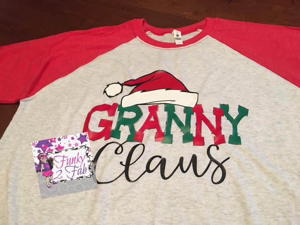 Granny Claus Shirt - Etsy