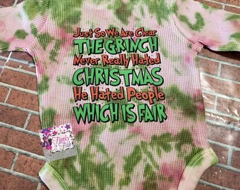 Mean One odiaba a la gente, no a la camiseta juvenil de Navidad