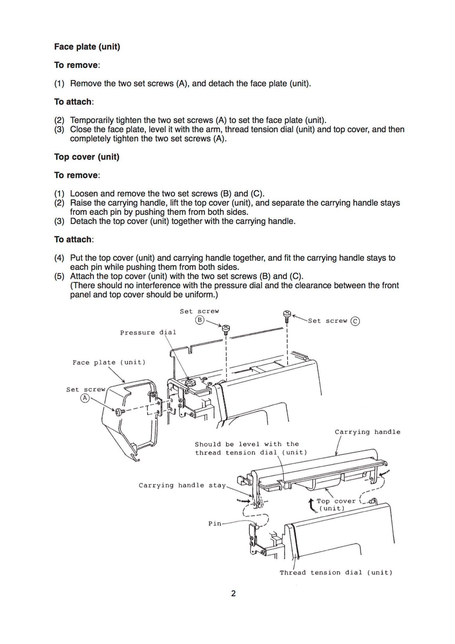 ML3032, My Excel 23L Janome New Home Service / Repair Manual & Parts ...