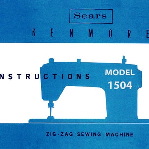 KENMORE 1504, 158.15040 GUIDA DEL PROPRIETARIO / istruzioni / manuale operativo a colori * Scarica PDF