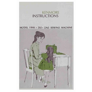 Kenmore 1946, 158.19460, 158.19461 Instruction / Operating manual in color * Digital Download