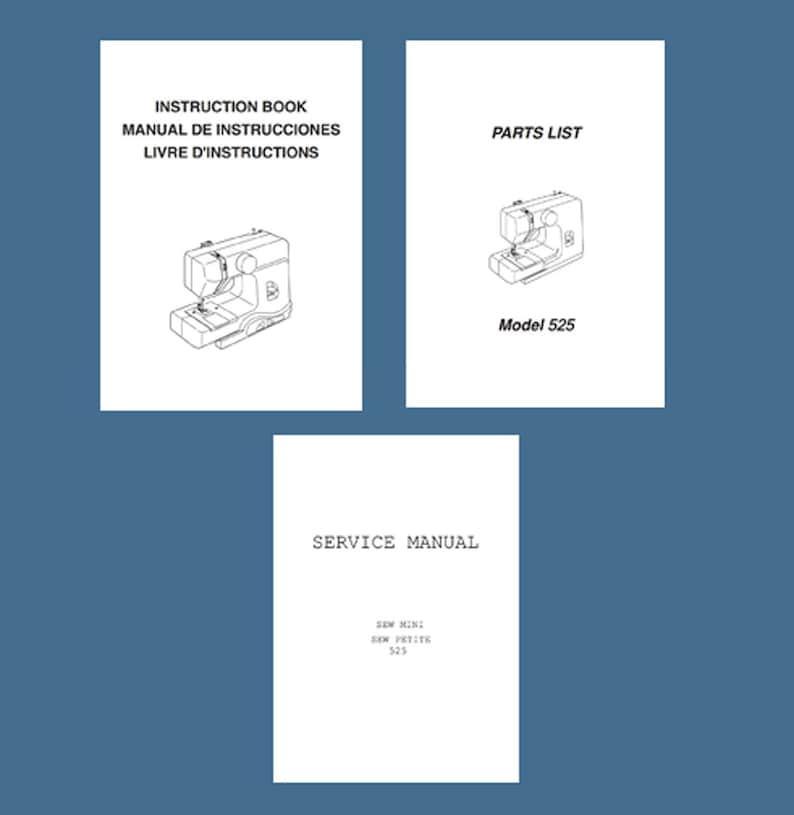 525B Derby Line Janome New Home Instruction Service / Repair | Etsy