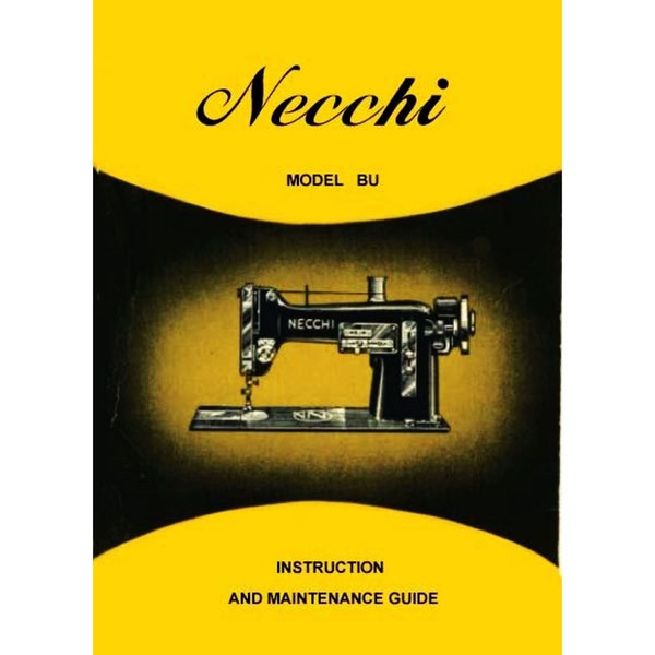 Sewing Machine Necchi Etsy