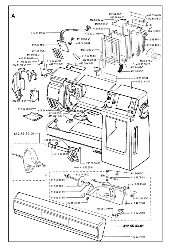 Husqvarna Viking Designer 1 Parts Manual