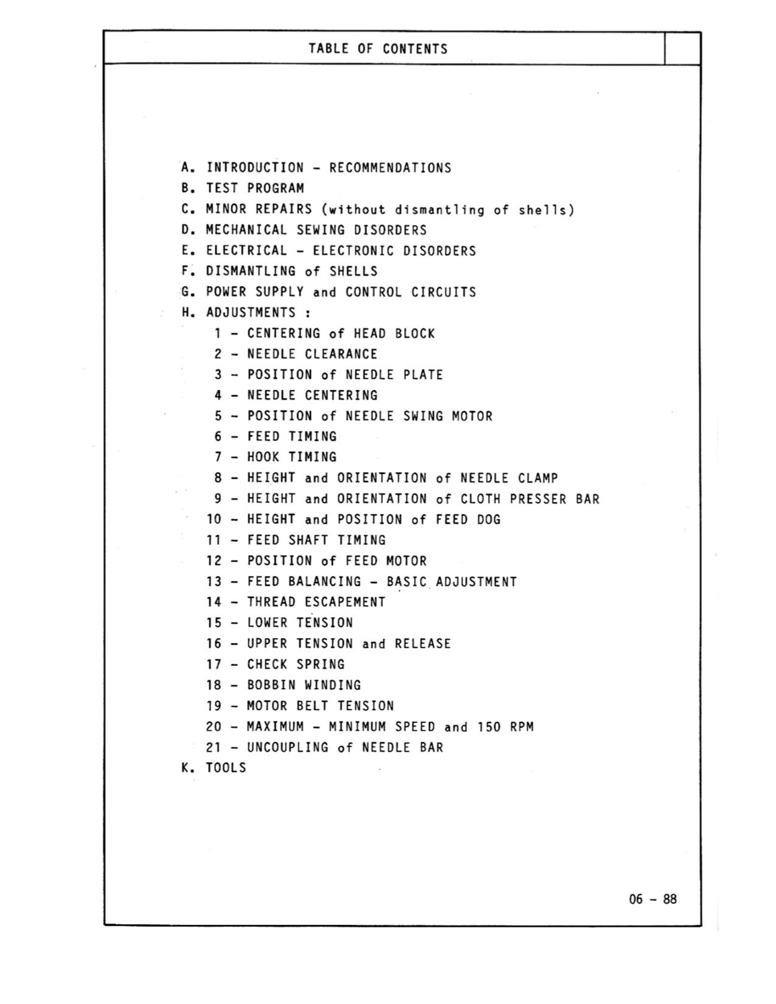 Elna 8000 9000 & DIVA Service Manual and Parts / Schematics Book PDF