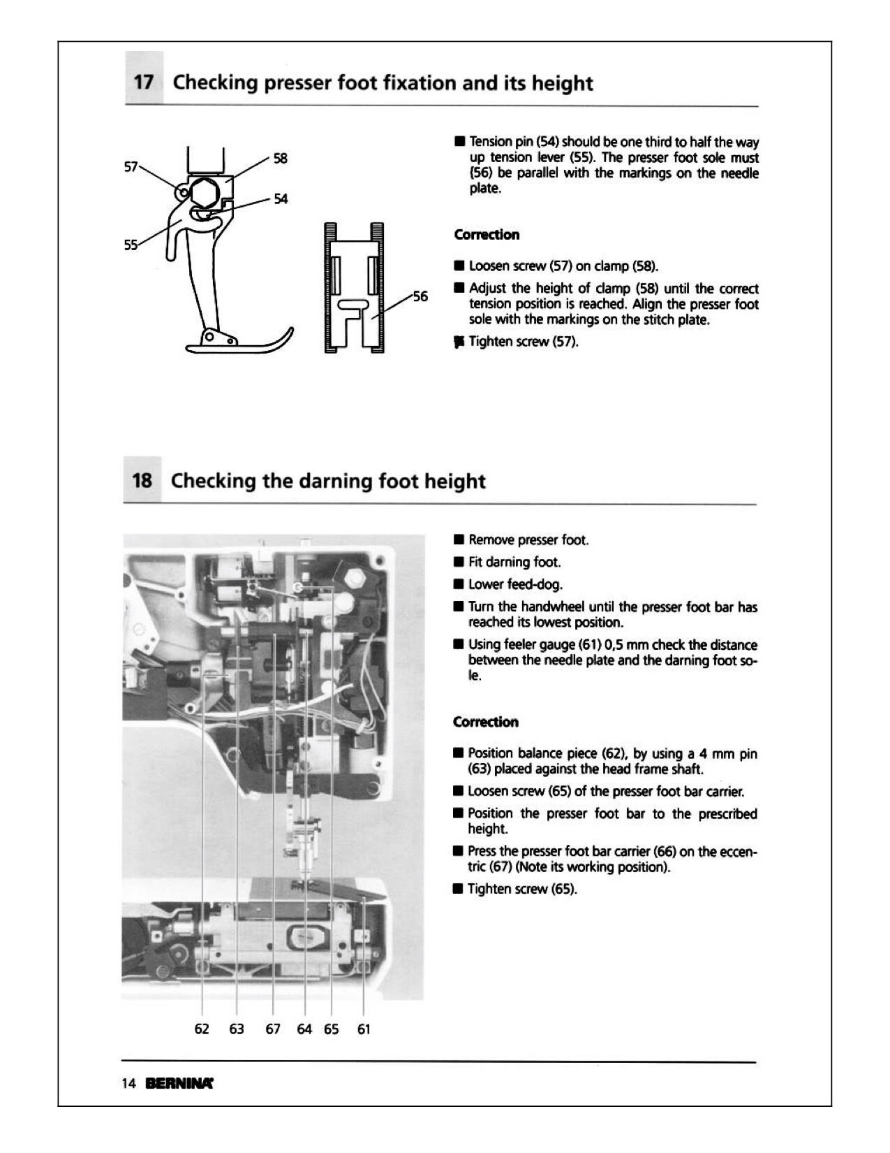 Vintage BERNINA 1630 Inspiration Plus Sewing Machine Service / | Etsy