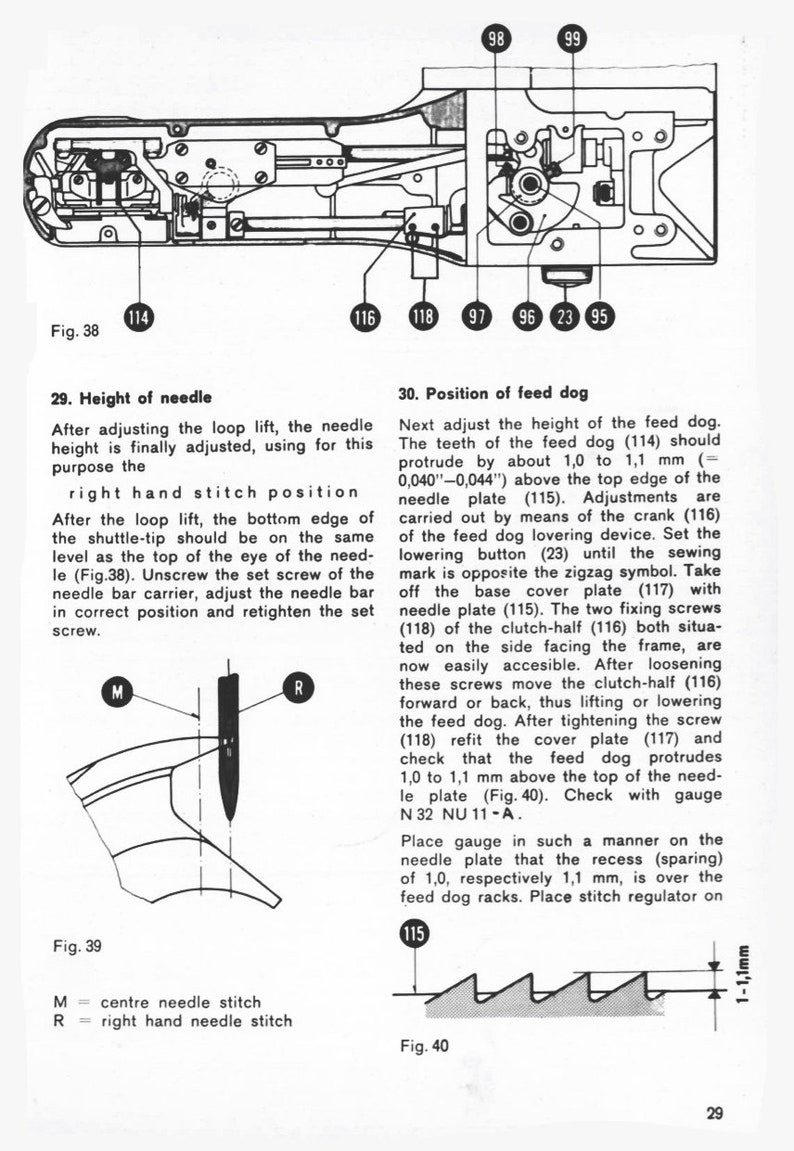 Roue à Came (Cam Gear) #310.007.03 Pour Machines à Coudre Bernina 217, 730, 731, 732, 830, 831, 832, 840, 850, 940, 950