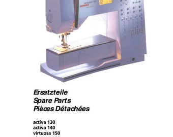 BERNINA Activa 130          ベルニナミシン Bernina Activa130 High Class Sewing Machine Made In