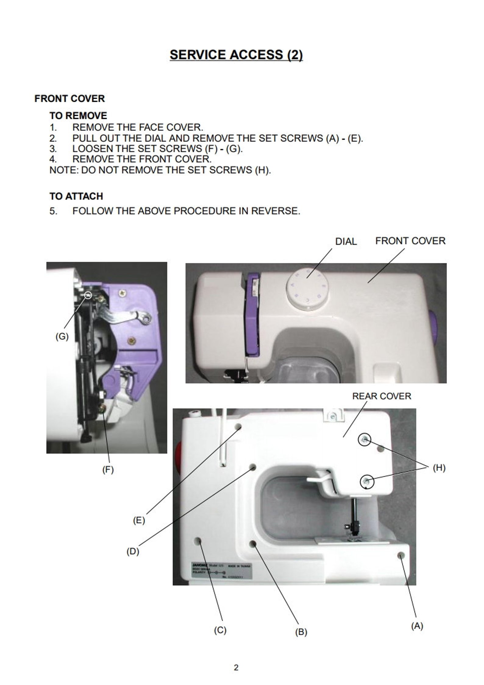 525B Derby Line Janome New Home Instruction Service / Repair Etsy