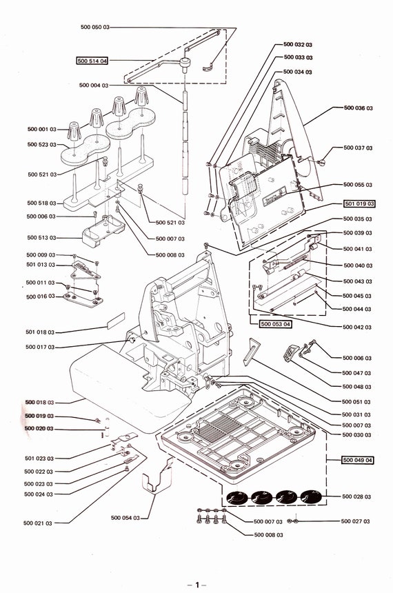 Singer Serger Sewing Machine Parts, Bernette Sewing Machine Parts