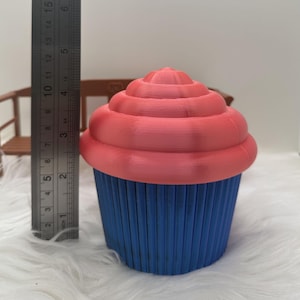 Cup Cake Container -large 3d printed