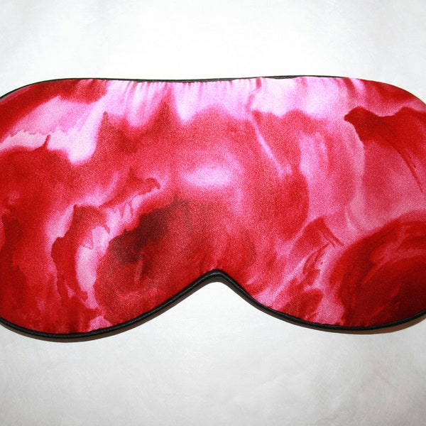 Pure Silk Sleep Mask, Adjustable Eye Shade, Eyemask , Eyeshade, Sleepmask Travel, Gift.