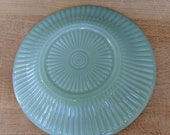 Vintage Fire King Jane Ray Unmarked Rayed Bottom Saucer