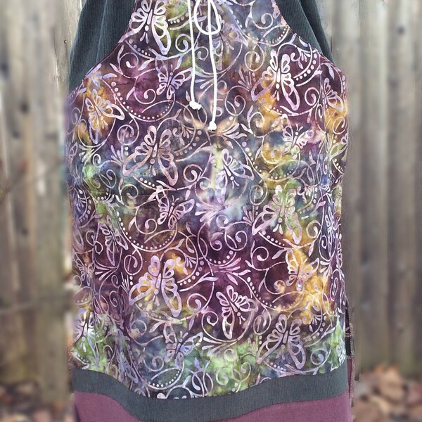 Batik Tea Length Skirt