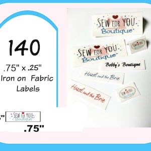 Tiny Pack of Fabric Labels — SMALLWOODS STUDIOS