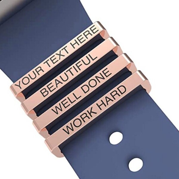 Engraved Smart Watch Charm Etsy