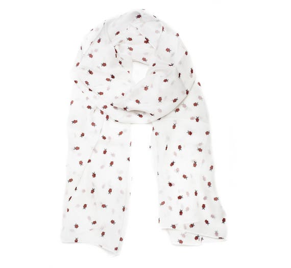 thin white shawl