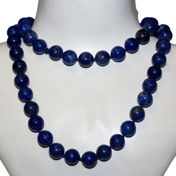 Lapis Lazuli Beads Estate Necklace