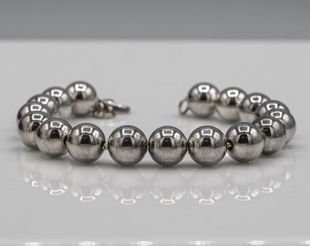 Tiffany & Co HardWear Sterling Silver Ball Bracelet