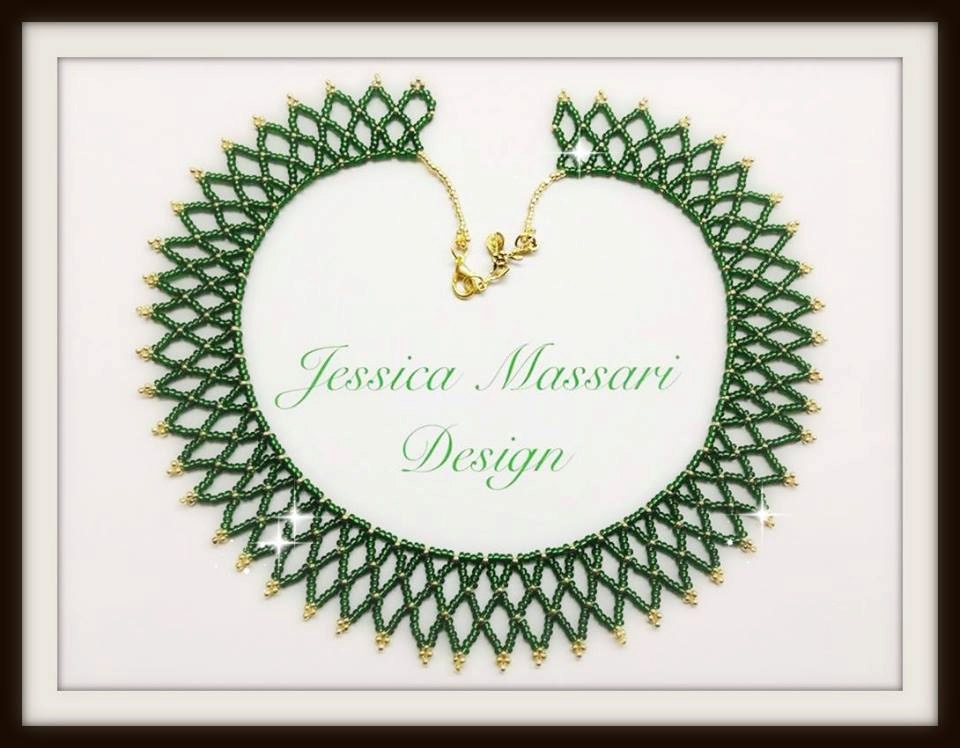 DIY ITA/ENG Imperial Netted Necklace - Tutorial - Beadign Pattern