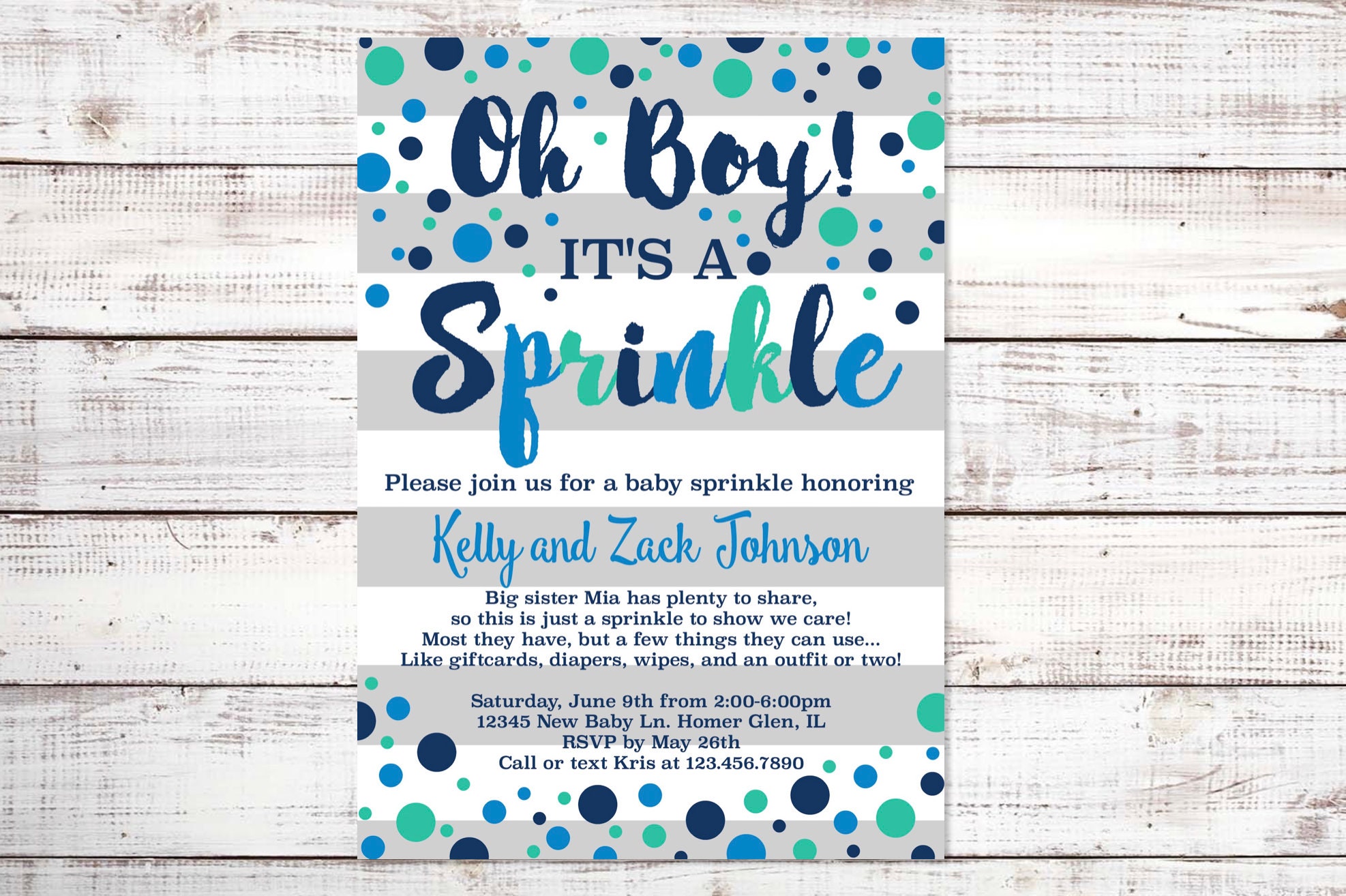 boy sprinkle invitations