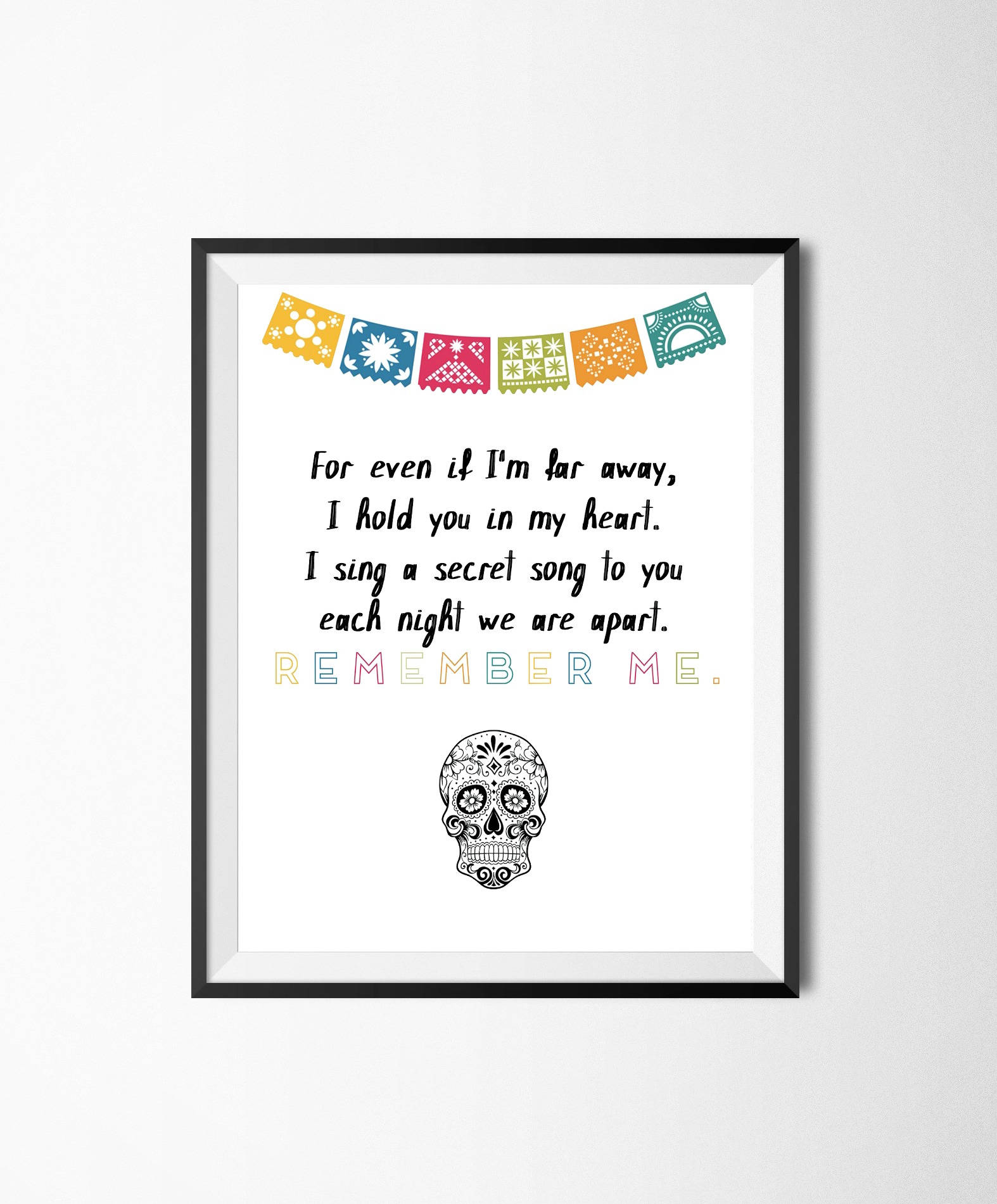 Remember Me Coco Lyrics Pixar Coco Quote Love Quote Sugar Etsy