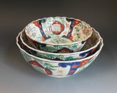 Japanese Porcelain Imari Bowls - JR3JL227