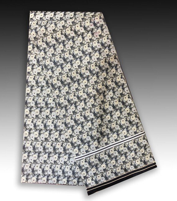 Japanese Obi, Silk Maru Style, Chrysanthemum - JJ8