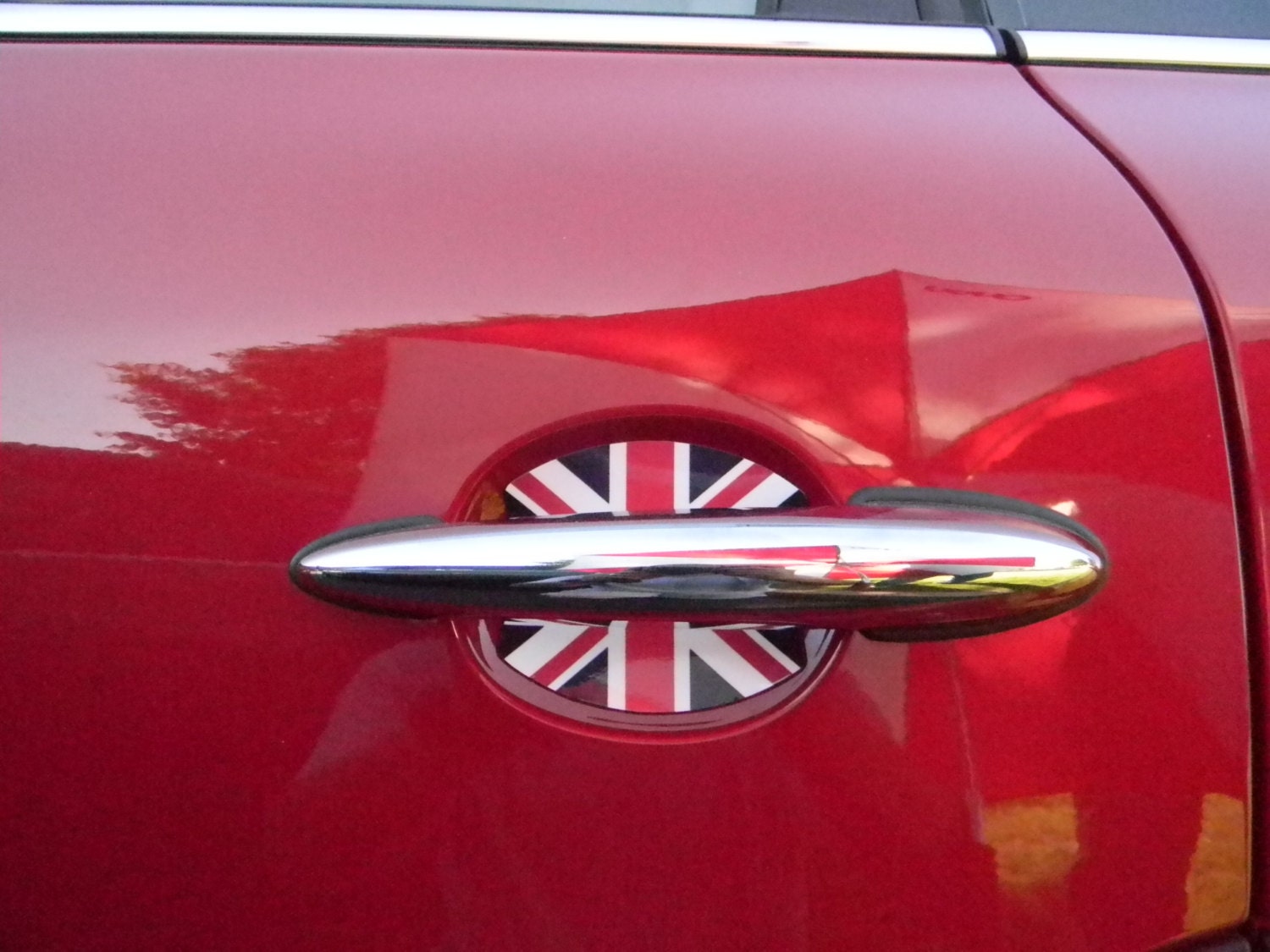 Union Jack britische Flagge Mini Cooper Auto Zubehör neue Auto-Türgriff  kratzen Cover Wachen Universal 4 Tür Pack Made in USA-Fit - .de