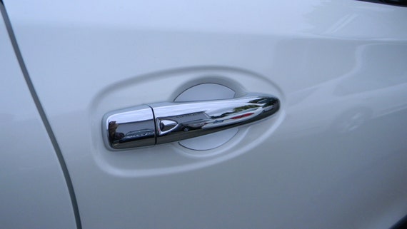 40pcs Auto Tür Griff Aufkleber, Kohlefaser Anti-Kratzer Auto Tür Cup Schutz,  nicht markierende Auto Türgriff Schutz