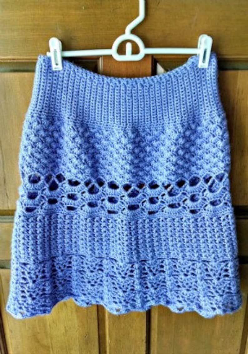 Loops and Shells Crochet Skirt Pattern - Etsy