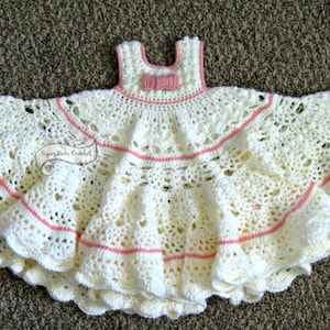 Lace and Ruffles Baby Dress Pattern