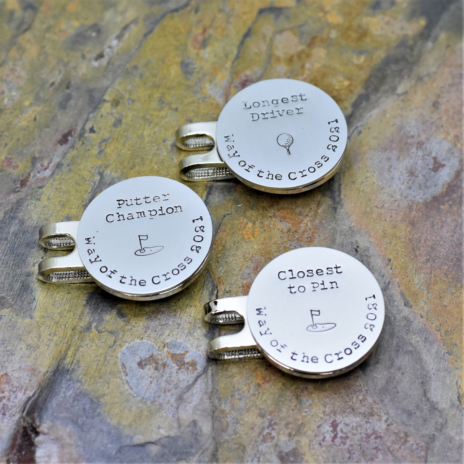 Golf Ball Marker With Clip Golf Outing Putting Etsy