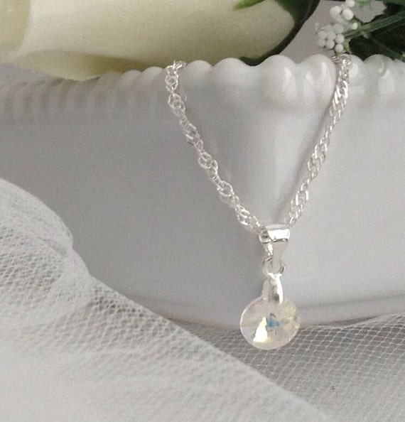 Children's cheap crystal necklace