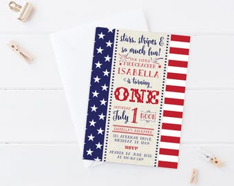 july 4th invitations etsy
