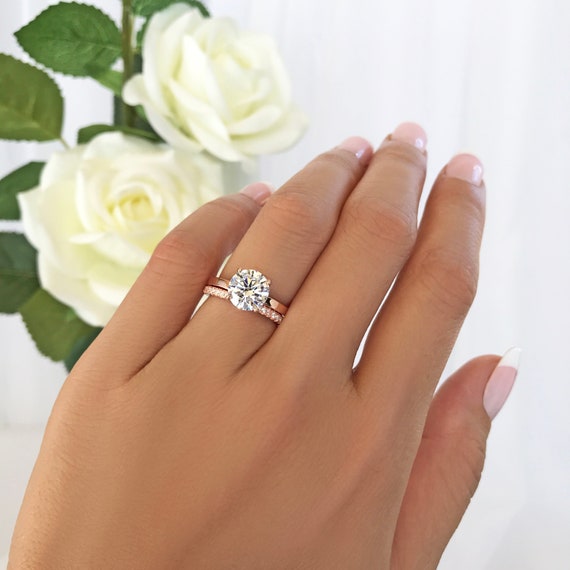 How to Stack: Vintage Floral Engagement Rings, Bridal Ring Stacks