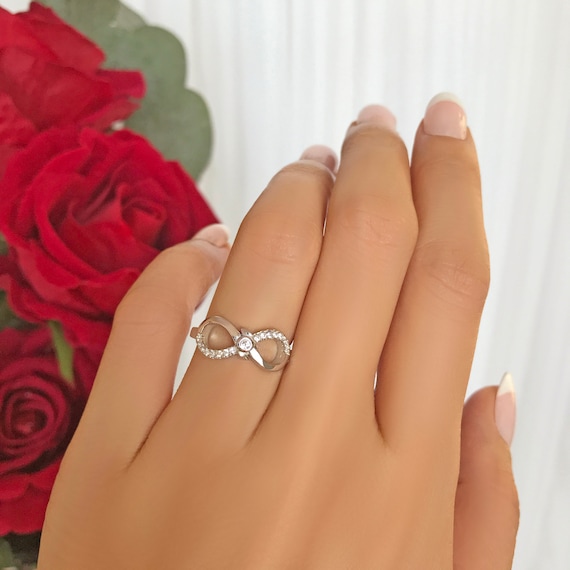 Promise rings for girlfriend under 50 deals