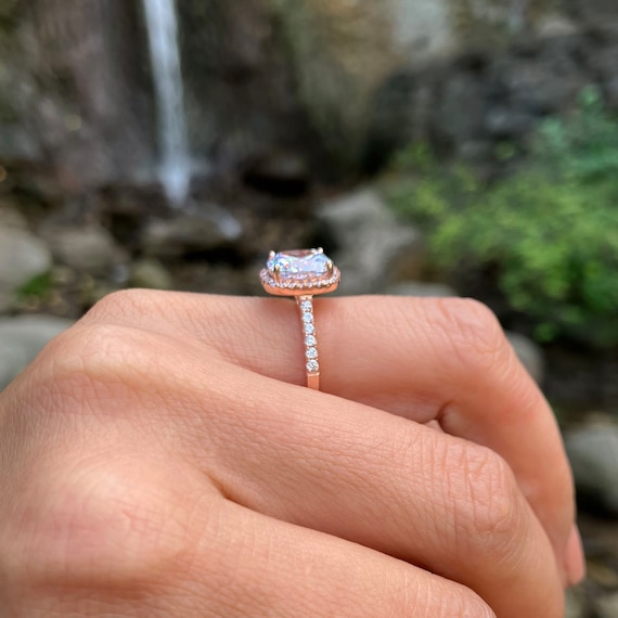 Classic cushion cut engagement rings deals